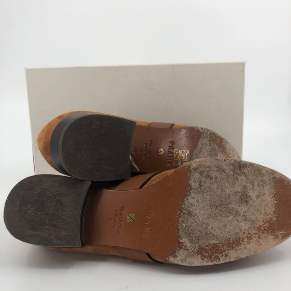 Tan Leather Loafer Flats | Made in Spain - Picture 4 of 6